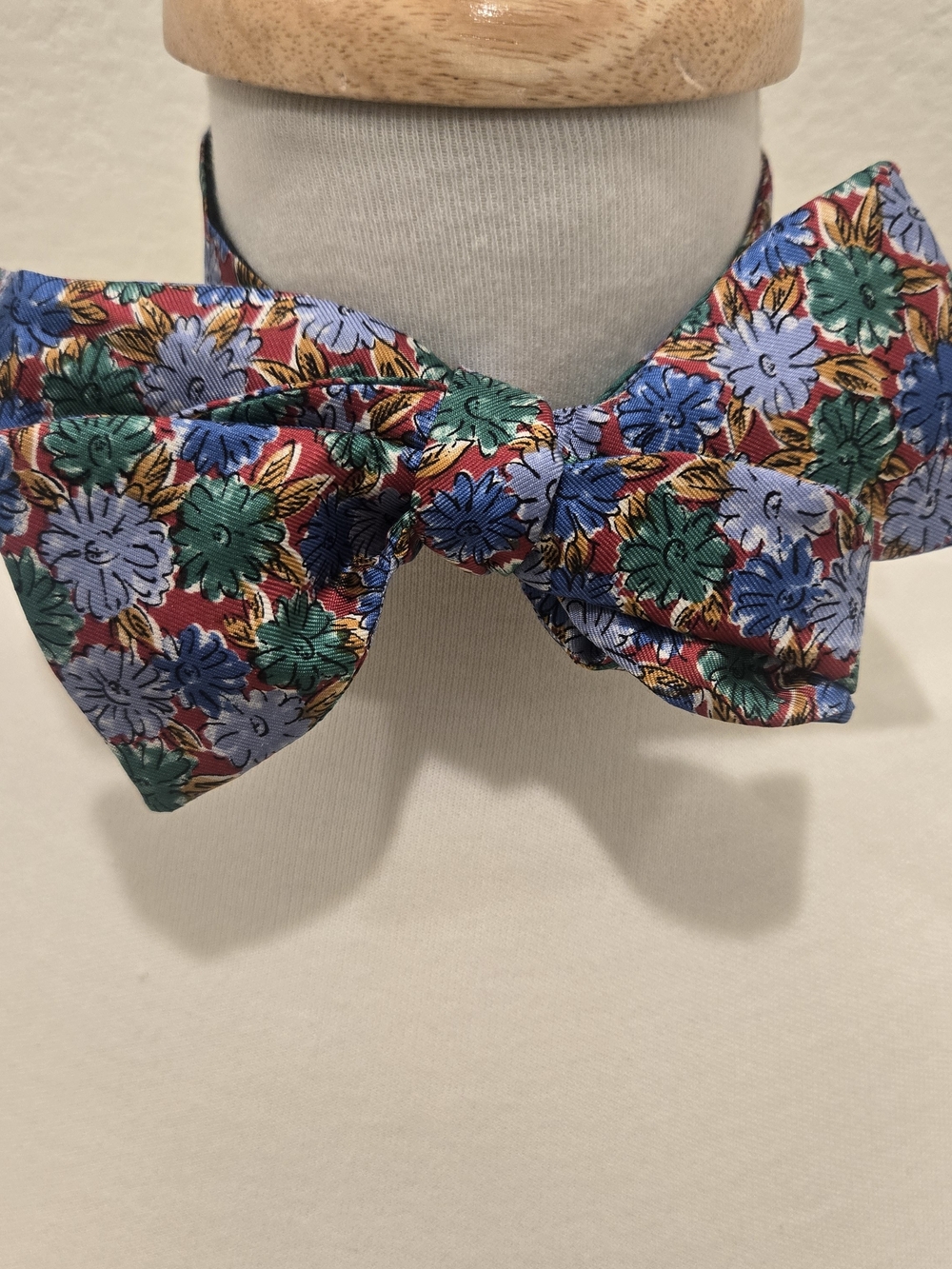 Floral Multi-Color Silk Bow Tie - Mens Accessories
